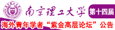 美女吃鸡吧视频南京理工大学第十四届海外青年学者紫金论坛诚邀海内外英才！